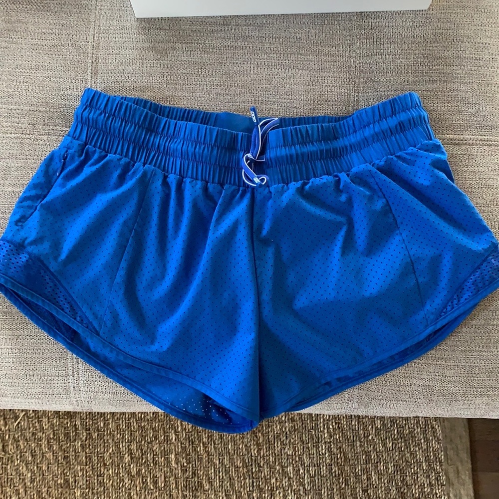 Lorna Jane Royal Blue workout shorts